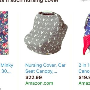 Deer head nursing cover